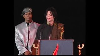 Michael Jackson in Indian Film Awards in New York  Javed Jaffrey [upl. by Jordanna]