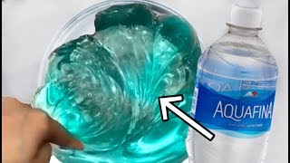 1 INGREDIENT SLIME 💧 ❓ WATER  slime [upl. by Franklyn]