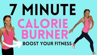 7 Minute Calorie Burning Workout with Lucy WyndhamRead  Boost your fitness and your calorie burn [upl. by Haleak872]