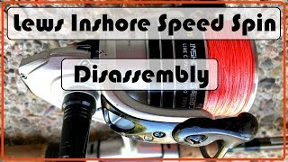 Lews Inshore Speed Spin Disassembly and Cleaning [upl. by Dachi]