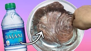 DIY WATER SLIME NO GLUE [upl. by Eixirt]