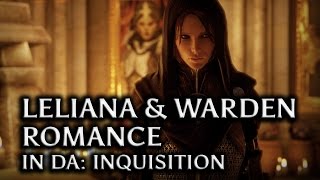 Dragon Age Inquisition  Leliana amp the Warden Romance in DAI all scenes [upl. by Rydder]