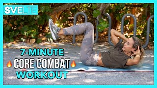 7 Minute Core Combat Workout [upl. by Tomchay]