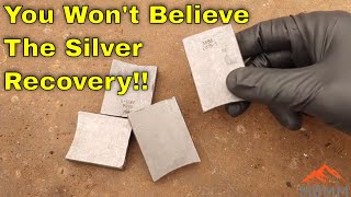 Smelting Pure Silver From Industrial Scrap [upl. by Marylou]