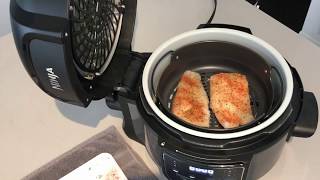 AIR FRYER FISH Using NINJA FOODI [upl. by Enaile]