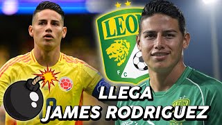 OFICIAL JAMES RODRIGUEZ LLEGA A LÉON EN LA LIGA MX [upl. by Pell157]