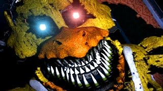 NIGHTMARE CHICA JUMPSCARE  Five Nights at Freddys 4 [upl. by Forrester]