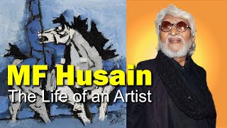 Discover the Masterpieces of M F Husain A Tribute to Indias Art Legend  Art History School [upl. by Malsi85]