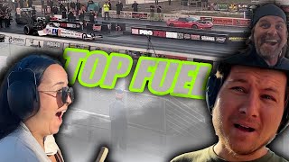 Our First Top Fuel Experience I Cried [upl. by Aimej]