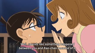 Detective Conan Yukiko teases shinichi [upl. by Rolando]