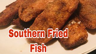 How To Fry Southern Fried Fish  Fried Tilapia [upl. by Volnak]