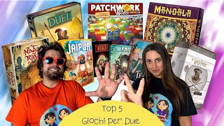 TOP 5 GIOCHI PER DUE [upl. by Meedan]