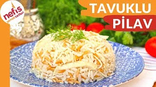 EN LEZZETLİ😋TAVUKLU PİLAV TARİFİ👌 [upl. by Bergren]