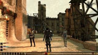 Dragon Age 2 Party Banter on Merrill amp Hawke romance complete [upl. by Kcirdef]