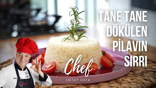 Tane tane dökülen PİLAV nasıl yapılır  Oktay Usta [upl. by Leahplar479]