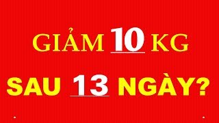 Chế độ ăn giảm cân theo cách của phi hành gia  10kg Trong 13 Ngày [upl. by Trini]