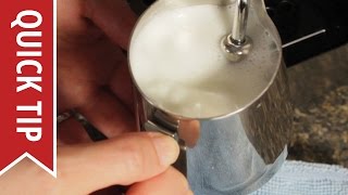 How to AutoFroth Milk for Lattes [upl. by Retseh]