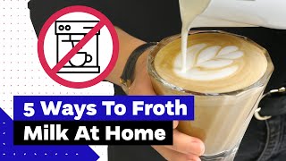 How To Froth Milk At Home Best Milk Frothers Review [upl. by Kristos]