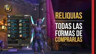 DÓNDE comprar RELIQUIAS WOW HORDAALIANZA [upl. by Maible]