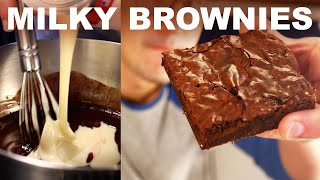 Condensed milk and browned butter brownies [upl. by Juno]