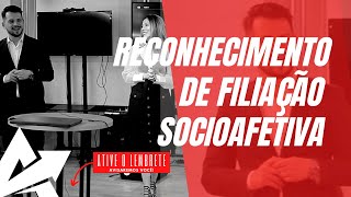 DIREITO DE FAMÍLIA Reconhecimento de filiação socioafetiva [upl. by Berg400]