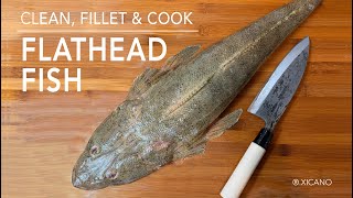 Clean fillet amp cook  Flathead Fish [upl. by Eveivaneg]