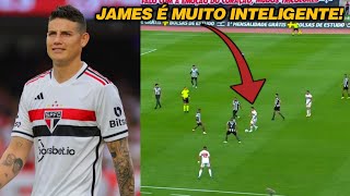 SEGUNDA PARTIDA DE JAMES RODRÍGUEZ PELO SÃO PAULO [upl. by Minton]