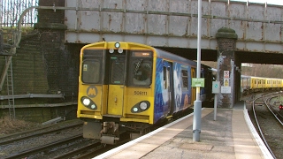 Half an Hour at 216  Birkenhead North Station 1022017  Class 507 508 terminus [upl. by Trici]