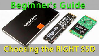 Explaining the Difference Between SSD NVMe and M2 SATA and mSATA [upl. by Thompson]