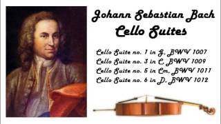 Johann Sebastian Bach  Cello suites in 432 Hz great for reading or studying [upl. by Rochette]