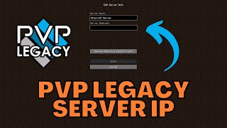 Minecraft PvP Legacy Server IP Address [upl. by Tremann]