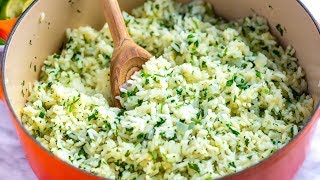 Perfect Cilantro Lime Rice Recipe [upl. by Jandel759]