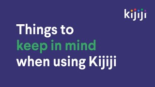 Things to keep in mind when using Kijiji  Tips to make and save money from home [upl. by Lars143]