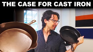 Why people love cast iron pans and why Im on the fence [upl. by Ecirtaemed]